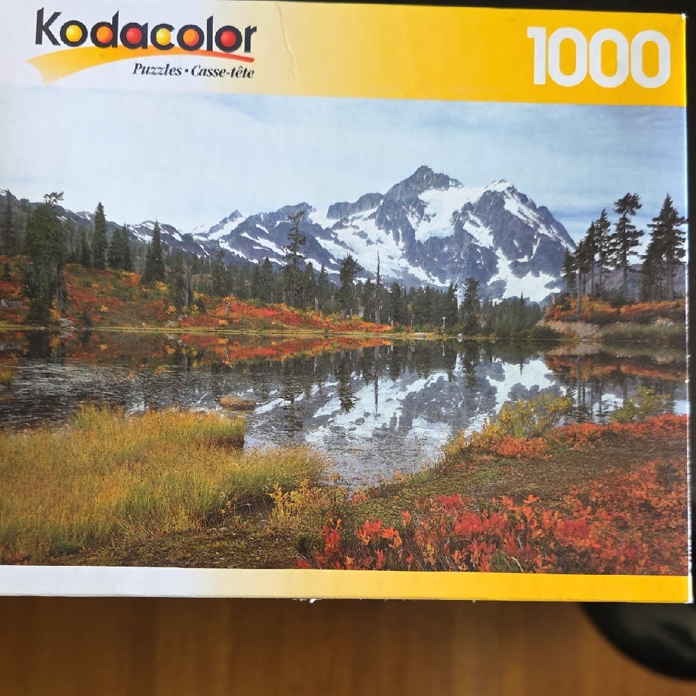 Kodacolor 1000-Piece Mountain Landscape Puzzle